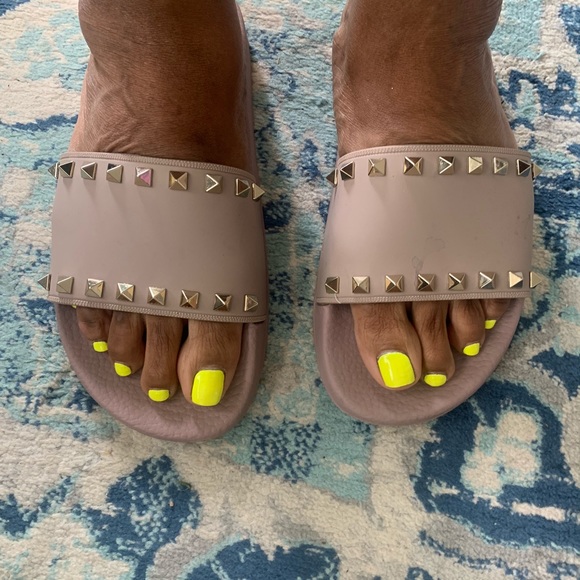 Valentino rockstud Rubber Sandal size 40 - Picture 8 of 9